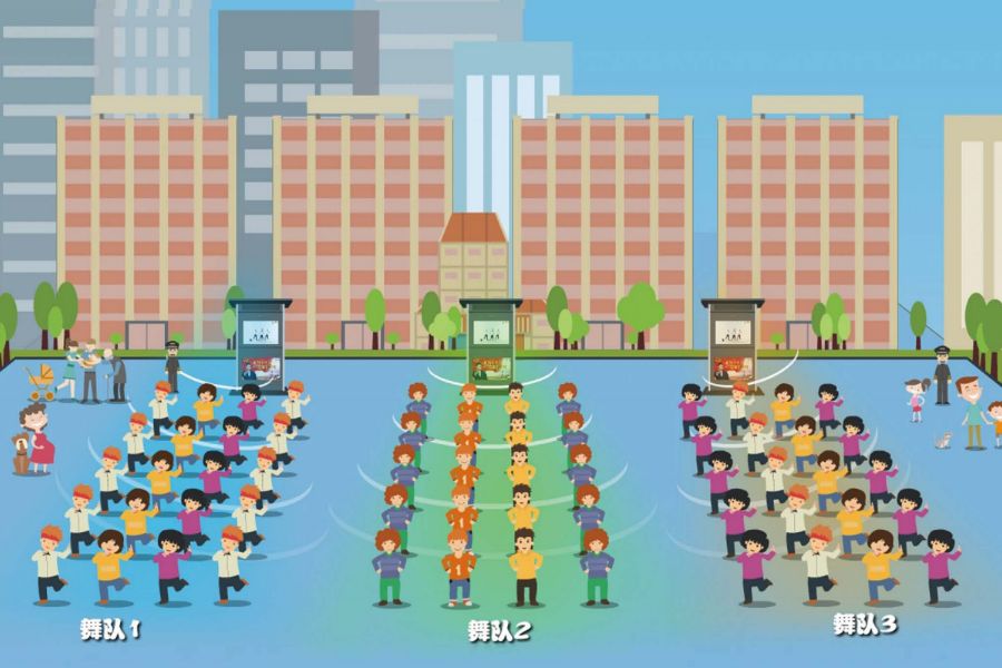 清聽聲學(xué)廣場舞定向音響