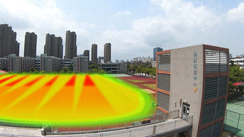 清聽(tīng)聲學(xué)靜音操場(chǎng)系統(tǒng)，定向發(fā)聲，不擾民